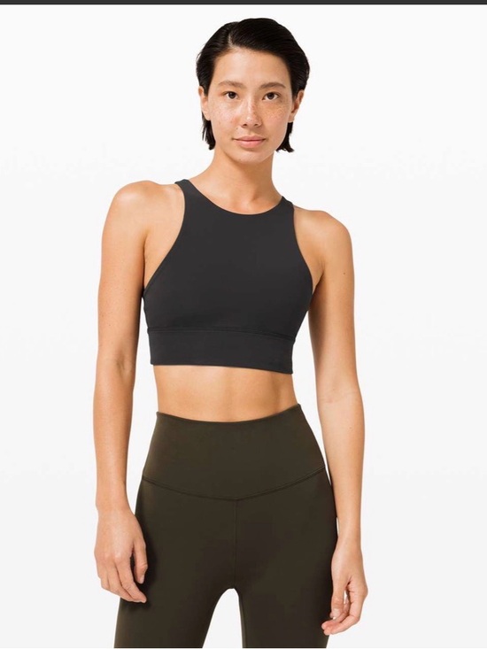 lululemon athletica Other - lululemon Energy Black High-Neck Sports Bra